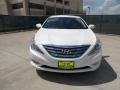 2012 Shimmering White Hyundai Sonata SE  photo #8