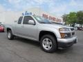 Sheer Silver Metallic 2011 Chevrolet Colorado LT Extended Cab