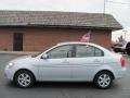 2010 Platinum Silver Hyundai Accent GLS 4 Door  photo #5