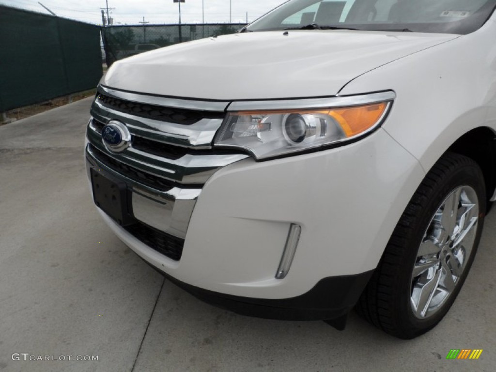 2012 Edge Limited - White Platinum Metallic Tri-Coat / Charcoal Black photo #10