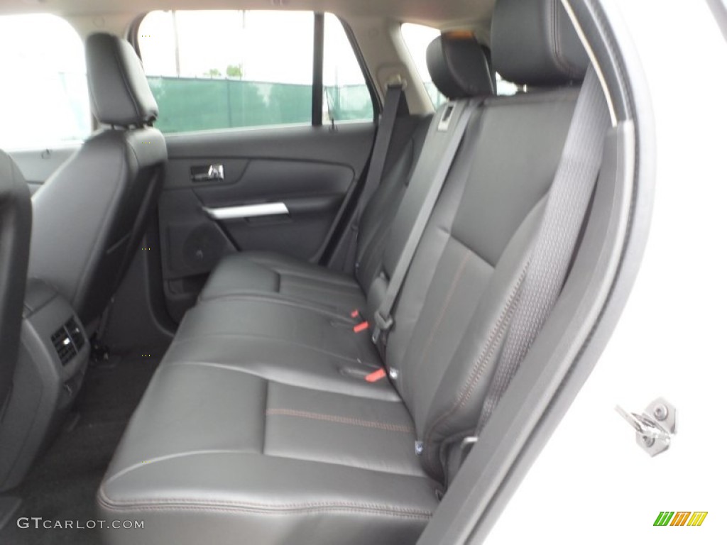2012 Edge Limited - White Platinum Metallic Tri-Coat / Charcoal Black photo #24