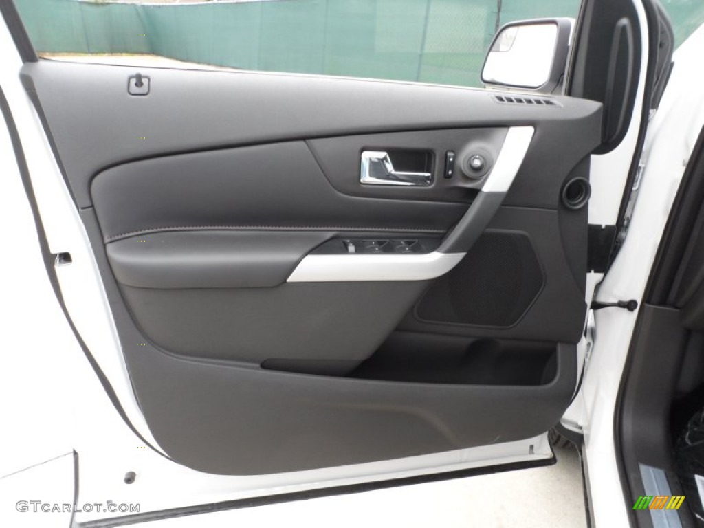 2012 Edge Limited - White Platinum Metallic Tri-Coat / Charcoal Black photo #25