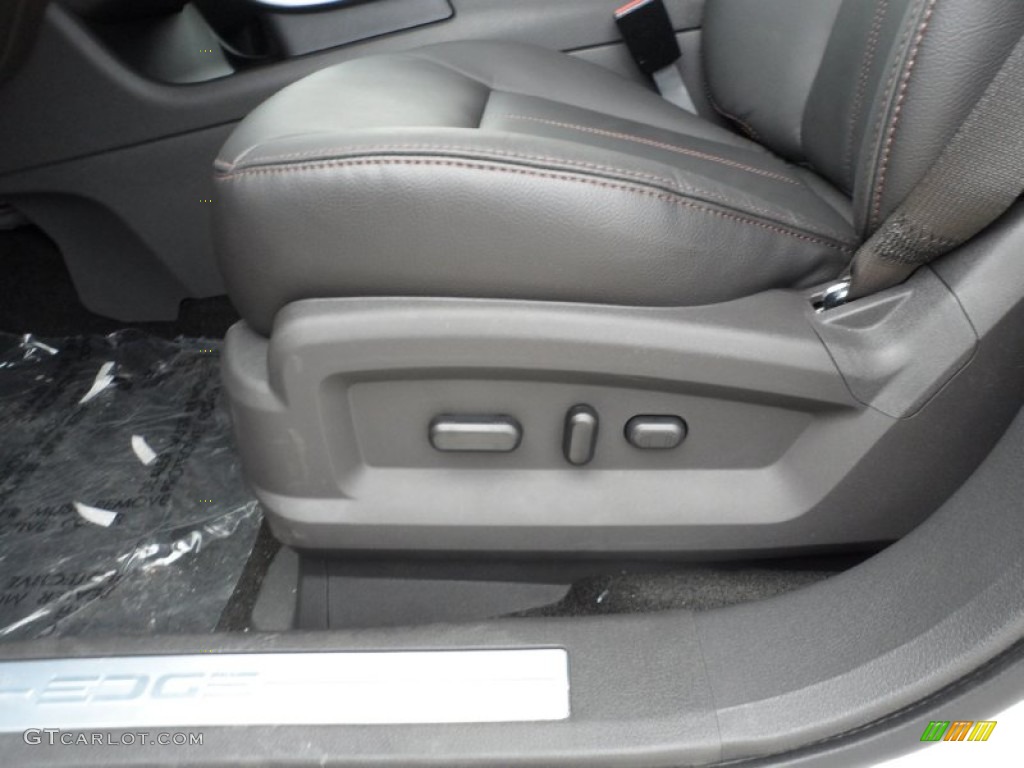 2012 Edge Limited - White Platinum Metallic Tri-Coat / Charcoal Black photo #28