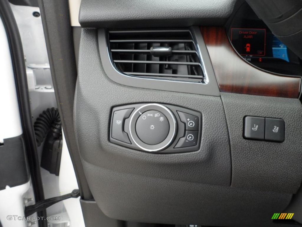 2012 Edge Limited - White Platinum Metallic Tri-Coat / Charcoal Black photo #37