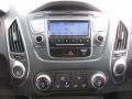 2010 Hyundai Tucson Black Interior Audio System Photo