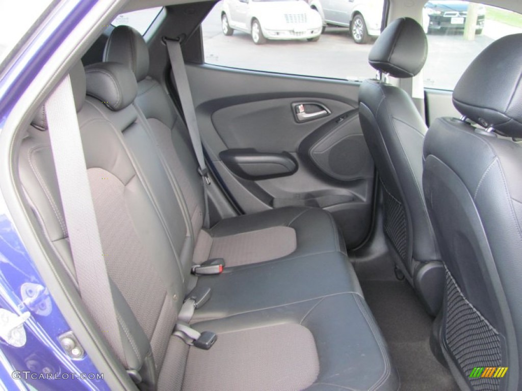 Black Interior 2010 Hyundai Tucson GLS Photo #54374905