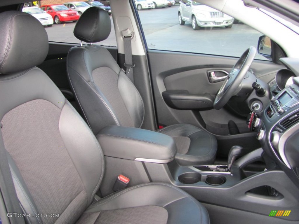 Black Interior 2010 Hyundai Tucson GLS Photo #54374911