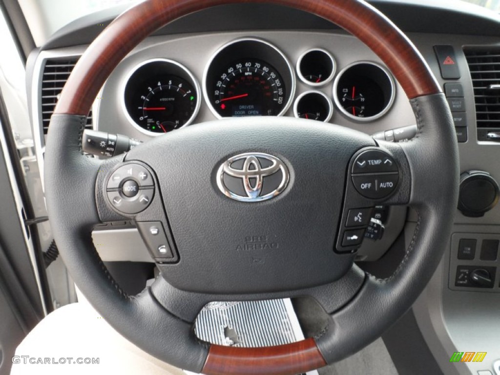 2011 Toyota Sequoia Platinum Steering Wheel Photos