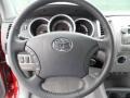 Graphite Gray 2011 Toyota Tacoma V6 TRD PreRunner Double Cab Steering Wheel