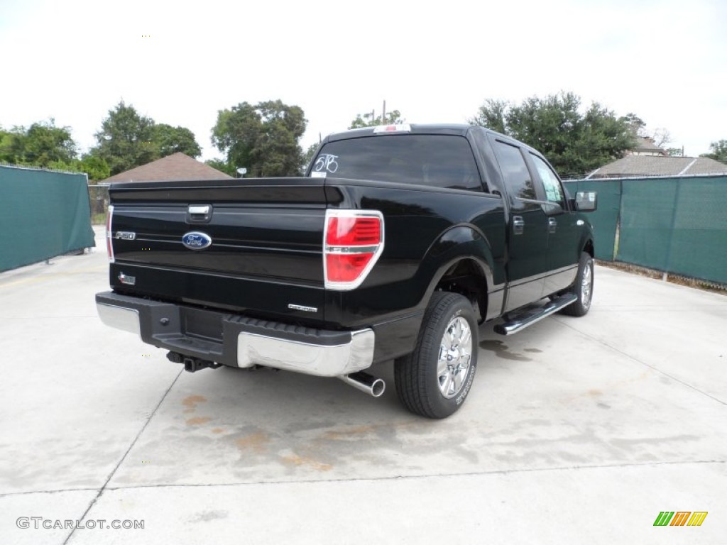 2011 F150 Texas Edition SuperCrew - Ebony Black / Steel Gray photo #3