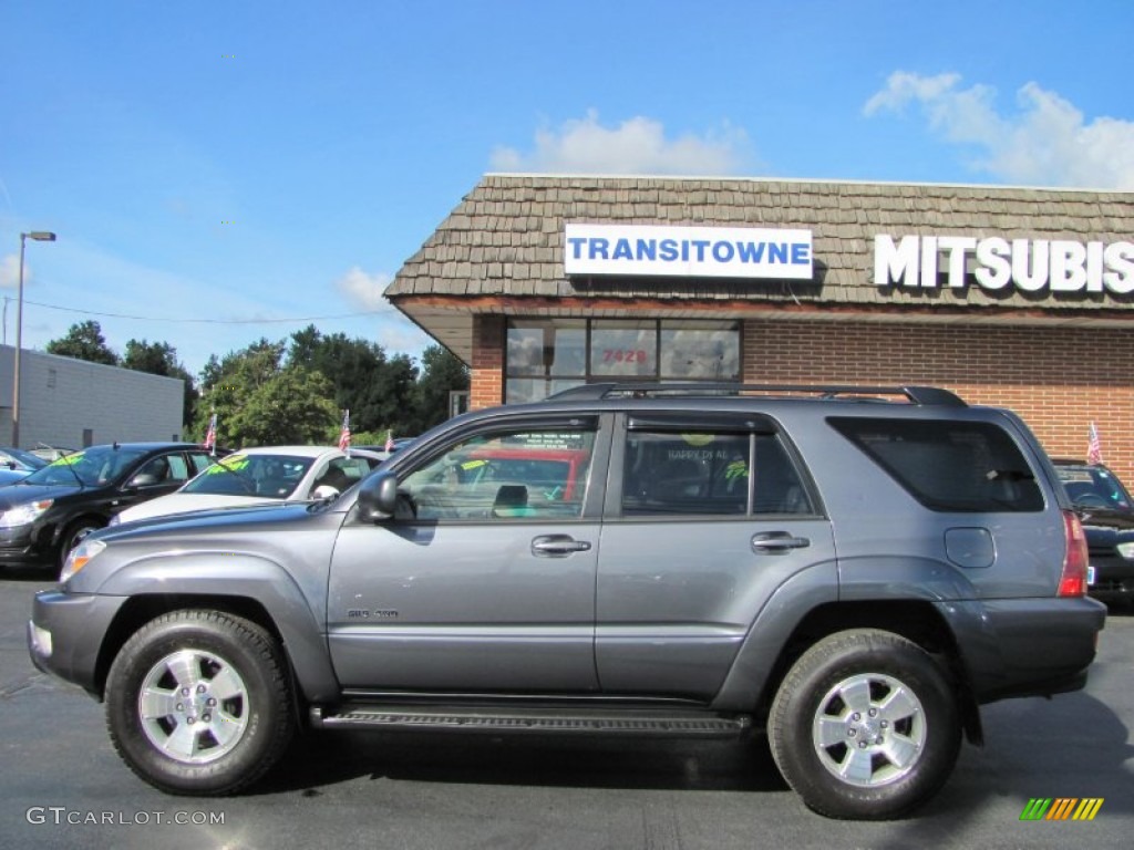 2004 4Runner SR5 4x4 - Galactic Gray Mica / Stone photo #4