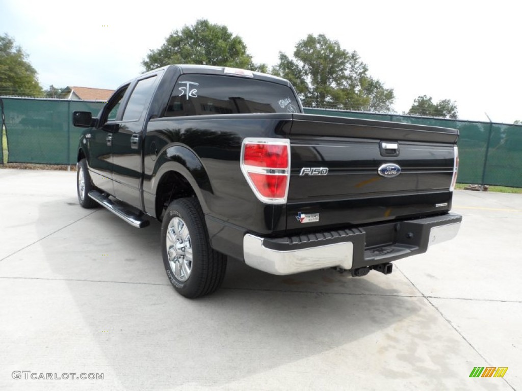 2011 F150 Texas Edition SuperCrew - Ebony Black / Steel Gray photo #5