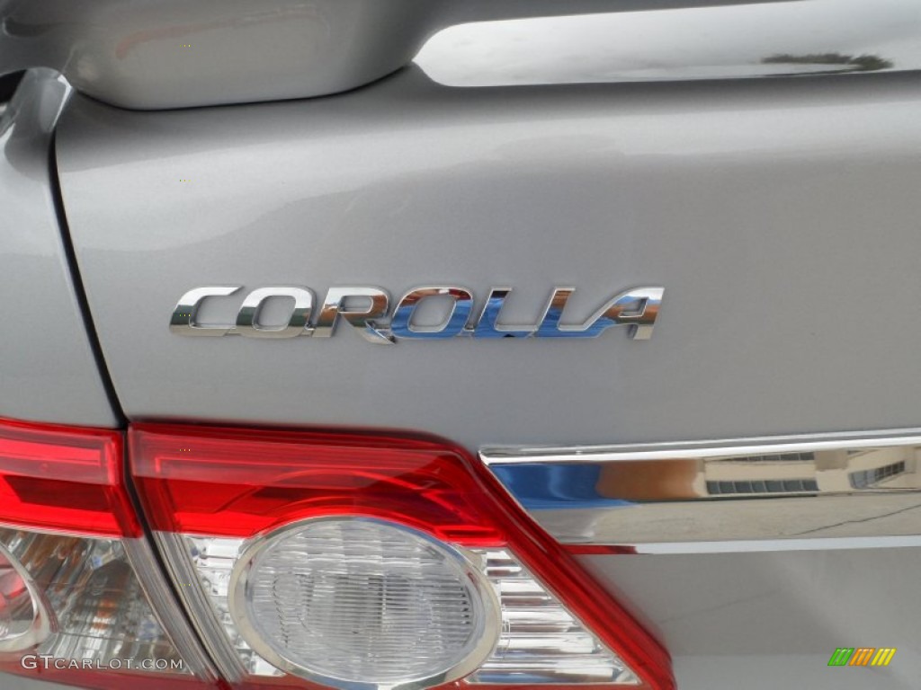 2011 Corolla S - Classic Silver Metallic / Dark Charcoal photo #15