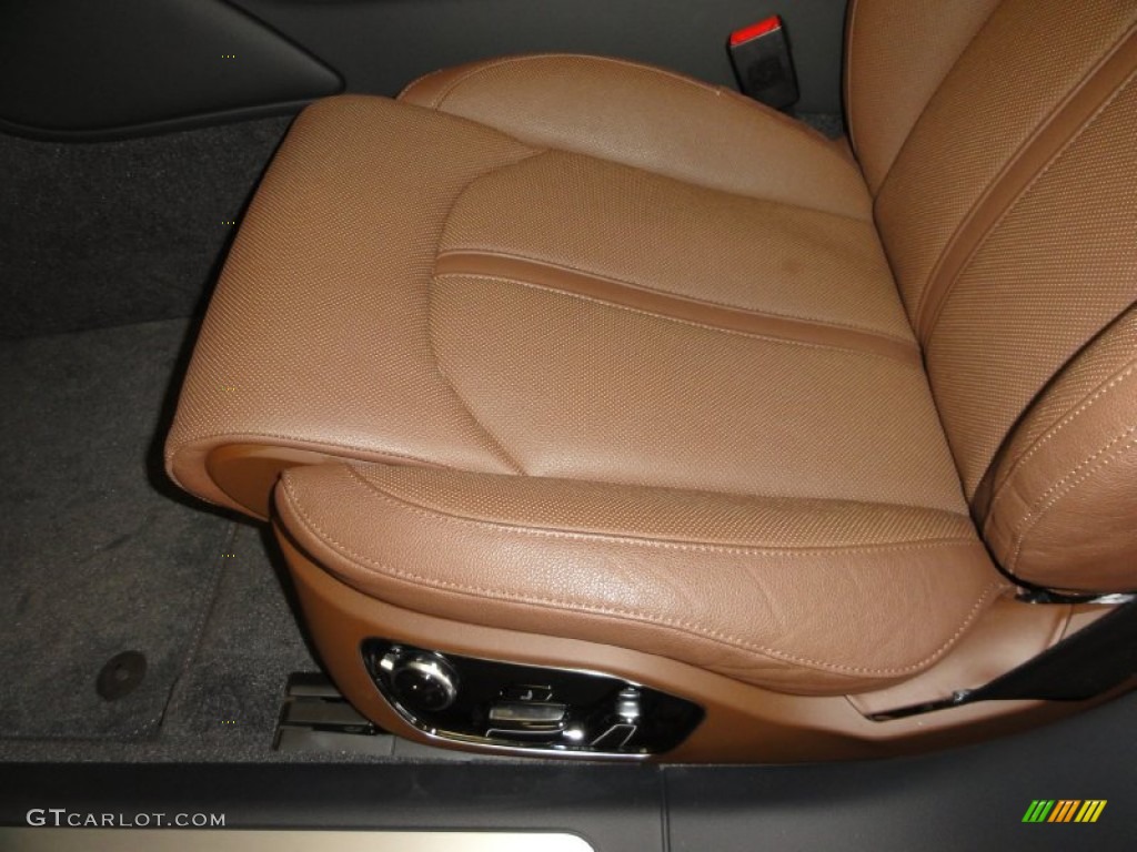 Nougat Brown Interior 2011 Audi A8 4.2 FSI quattro Photo #54377323