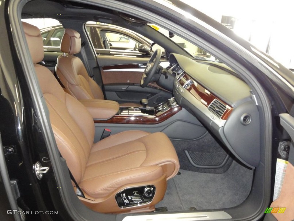 Nougat Brown Interior 2011 Audi A8 4.2 FSI quattro Photo #54377335