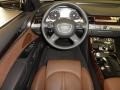 Nougat Brown Steering Wheel Photo for 2011 Audi A8 #54377359
