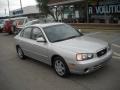 2002 Silver Pewter Hyundai Elantra GLS Sedan  photo #1