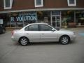 2002 Silver Pewter Hyundai Elantra GLS Sedan  photo #2