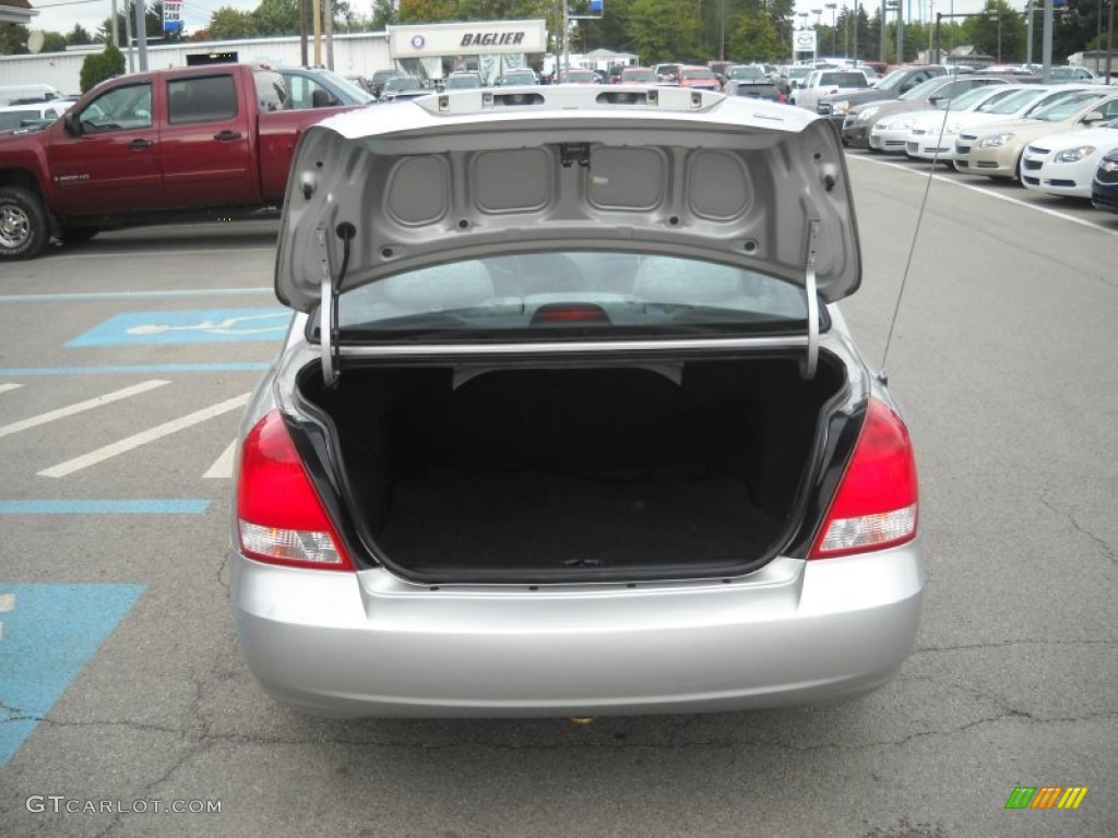 2002 Elantra GLS Sedan - Silver Pewter / Gray photo #4