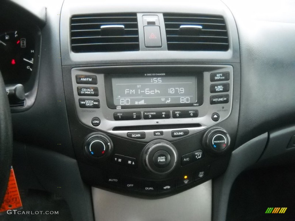 2007 Accord EX-L V6 Sedan - Cool Blue Metallic / Gray photo #17