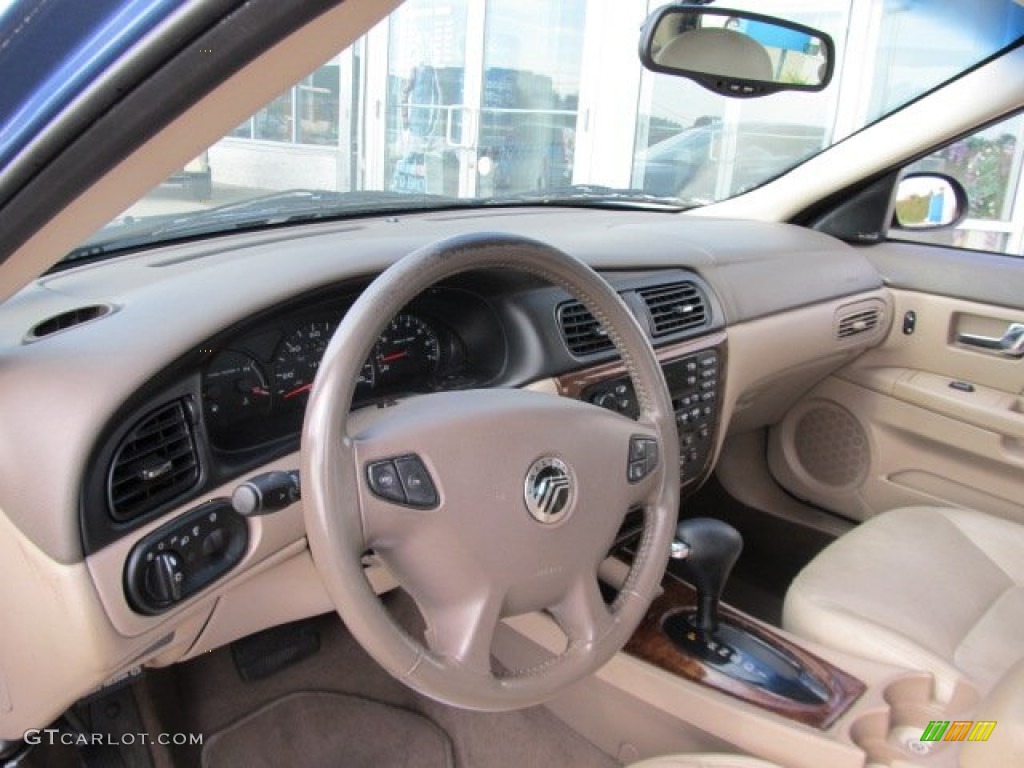 Medium Parchment Interior 2002 Mercury Sable LS Premium Sedan Photo #54379517