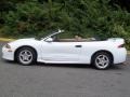 Northstar White 1998 Mitsubishi Eclipse Spyder GS Exterior