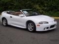 Northstar White 1998 Mitsubishi Eclipse Spyder GS Exterior