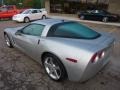 Machine Silver 2005 Chevrolet Corvette Coupe Exterior