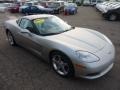 Machine Silver 2005 Chevrolet Corvette Coupe Exterior
