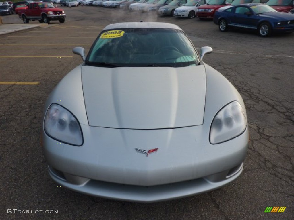 Machine Silver 2005 Chevrolet Corvette Coupe Exterior Photo #54380710