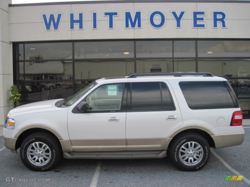 2011 Expedition XLT 4x4 - Oxford White / Camel photo #1