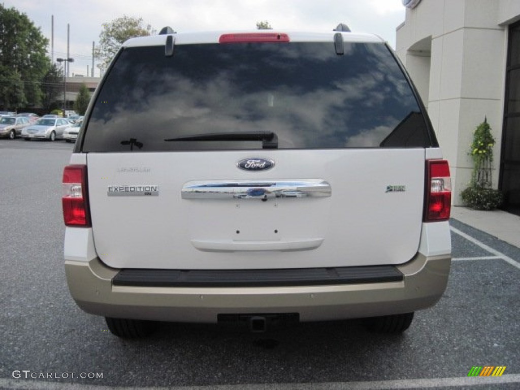 2011 Expedition XLT 4x4 - Oxford White / Camel photo #6