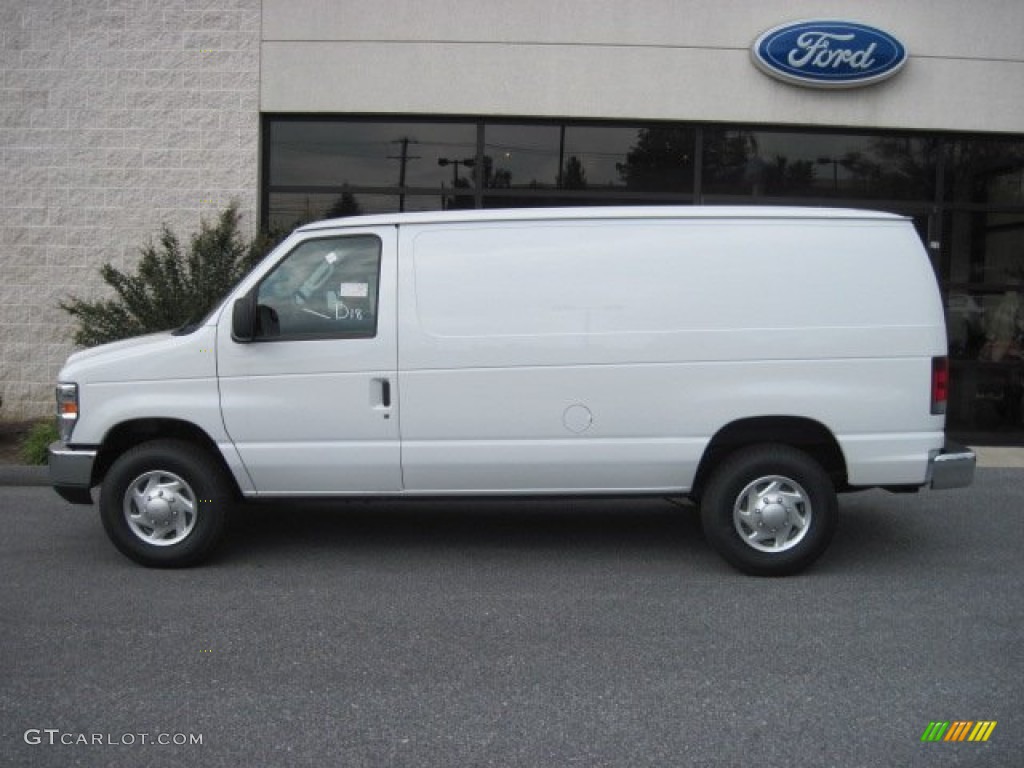Oxford White 2011 Ford E Series Van E250 XL Cargo Exterior Photo #54381001