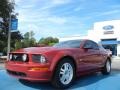 Dark Candy Apple Red 2008 Ford Mustang GT Premium Coupe Exterior