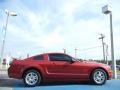 Dark Candy Apple Red 2008 Ford Mustang GT Premium Coupe Exterior