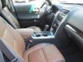 Charcoal Black/Pecan 2012 Ford Explorer Limited 4WD Interior Color