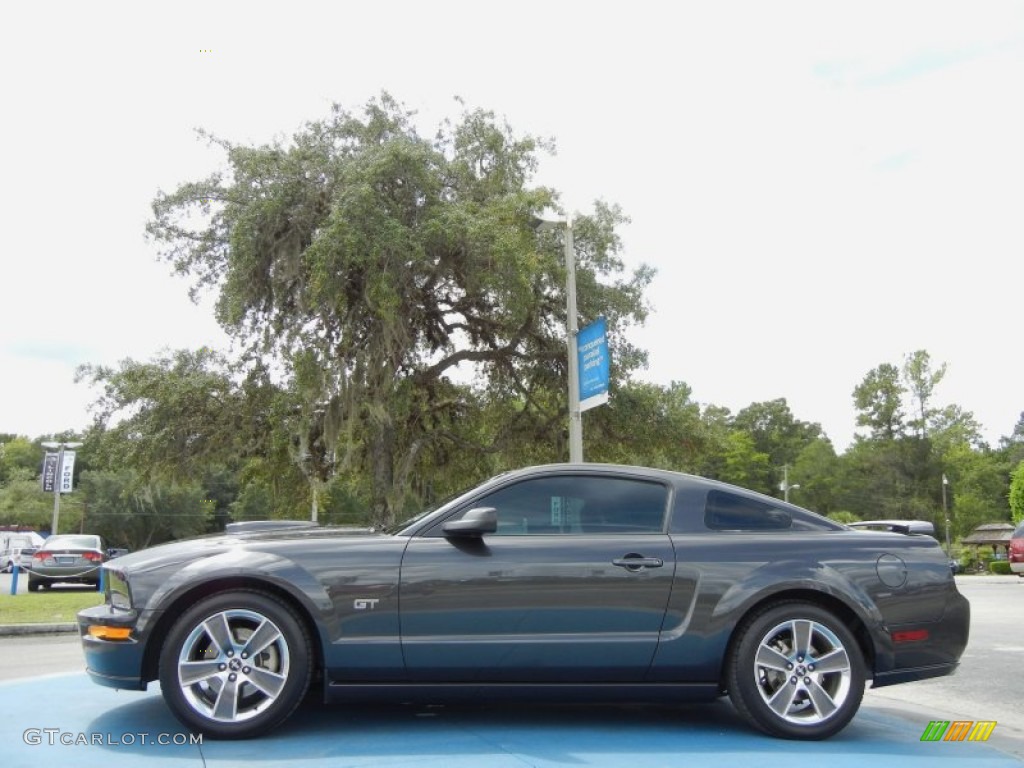 2008 Mustang GT Premium Coupe - Alloy Metallic / Dark Charcoal photo #2