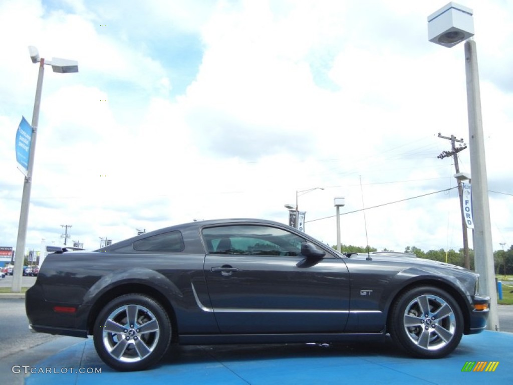2008 Mustang GT Premium Coupe - Alloy Metallic / Dark Charcoal photo #6