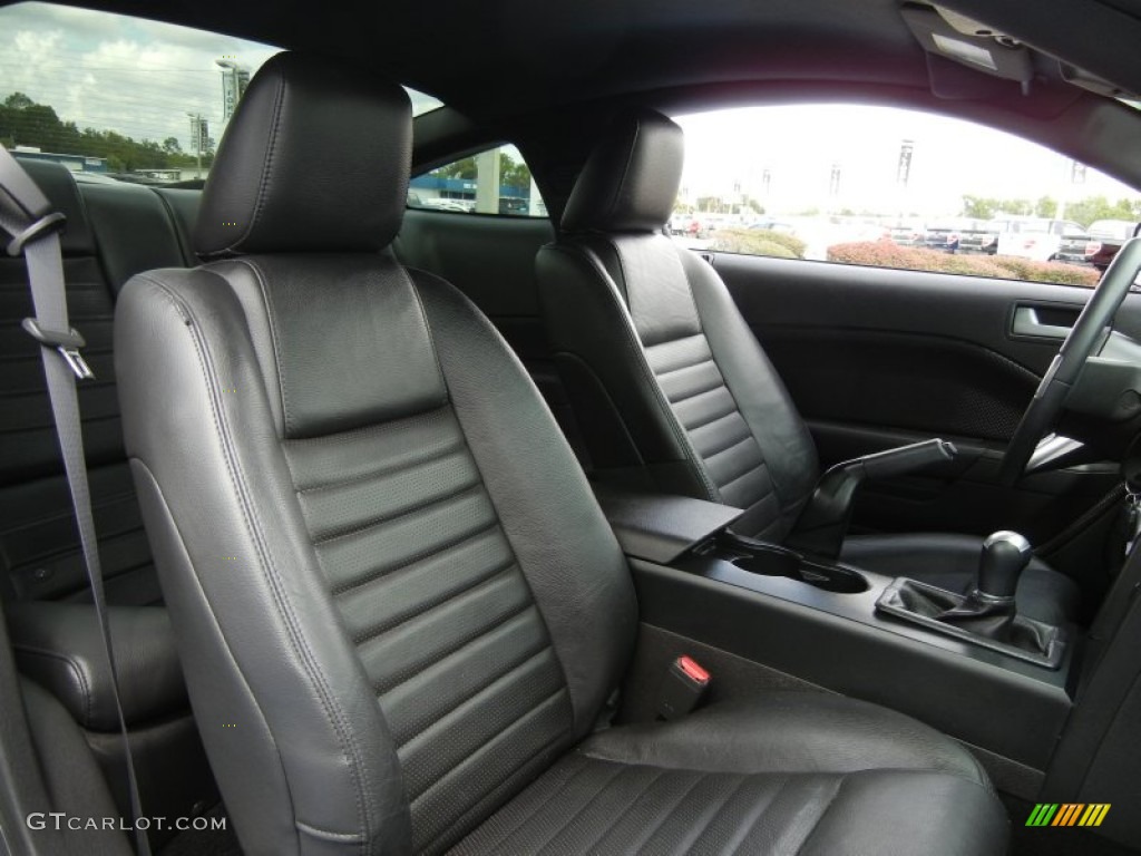 Dark Charcoal Interior 2008 Ford Mustang GT Premium Coupe Photo #54382048