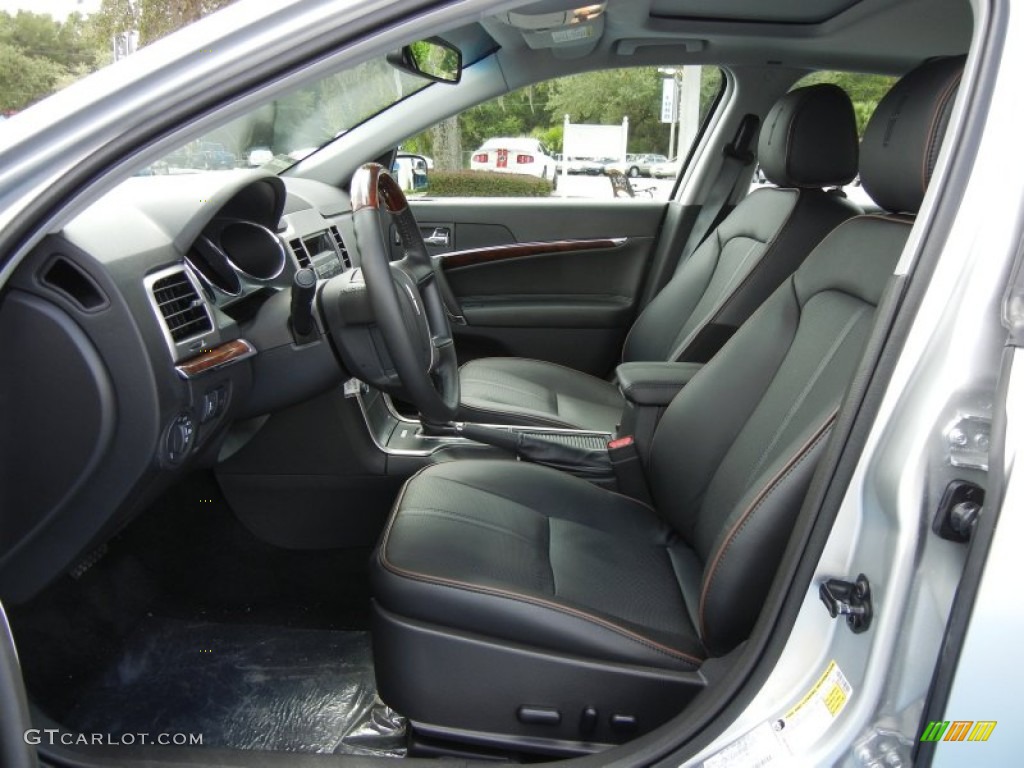 Dark Charcoal Interior 2012 Lincoln MKZ FWD Photo #54382216