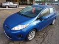 2011 Blue Flame Metallic Ford Fiesta SE Hatchback  photo #8