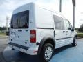 Frozen White 2012 Ford Transit Connect XLT Van Exterior