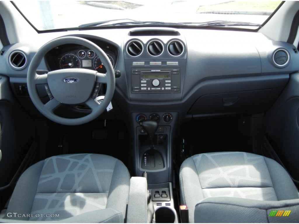 2012 Ford Transit Connect XLT Van Dark Grey Dashboard Photo #54382573