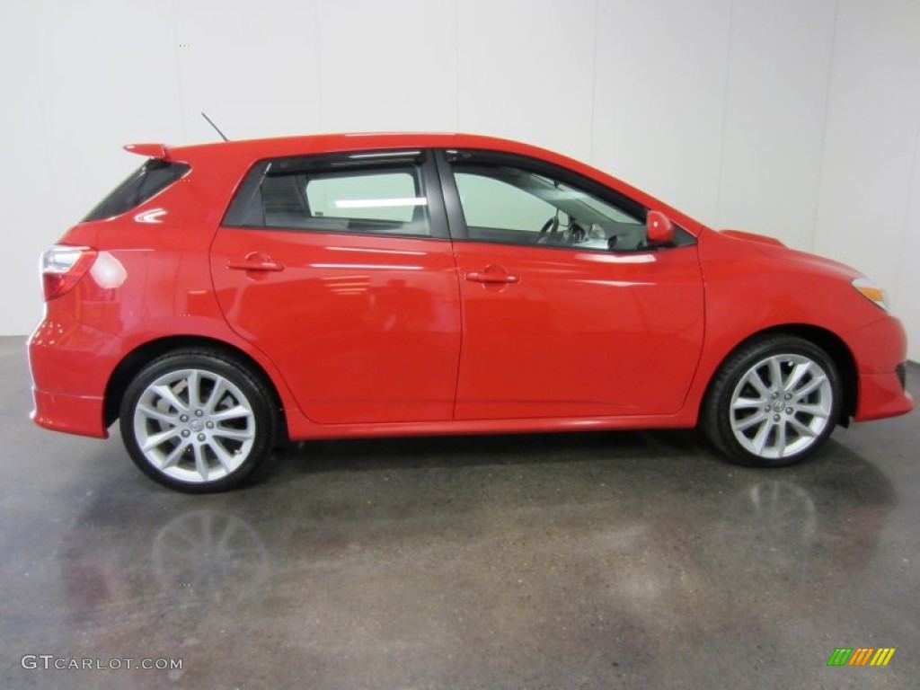 Radiant Red 2010 Toyota Matrix XRS Exterior Photo #54382818