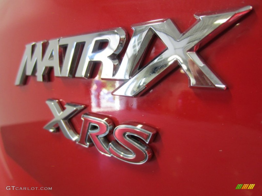 2010 Toyota Matrix XRS Marks and Logos Photo #54382861