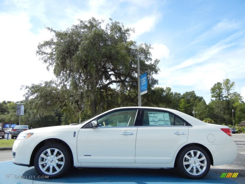 Crystal Champagne Metallic Tri-Coat 2012 Lincoln MKZ Hybrid Exterior Photo #54382867