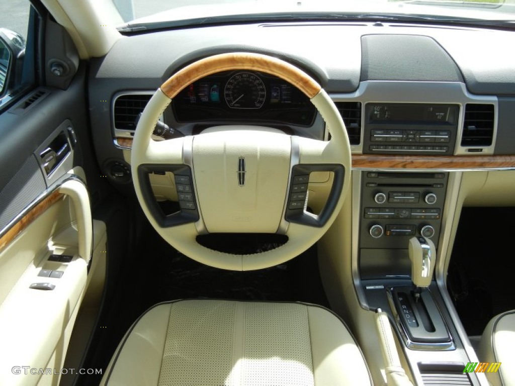 2012 Lincoln MKZ Hybrid Light Camel Dashboard Photo #54382913