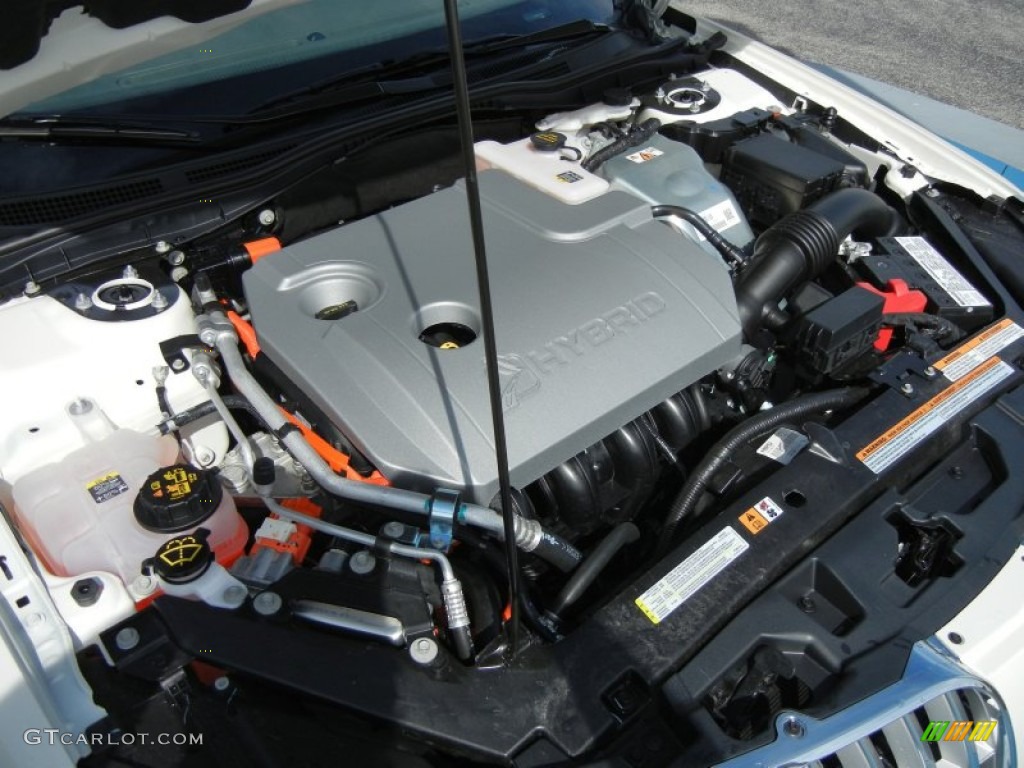 2012 Lincoln MKZ Hybrid 2.5 Liter Atkinson Cycle DOHC 16-Valve iVCT 4 Cylinder Gasoline/Electric Hybrid Engine Photo #54382949