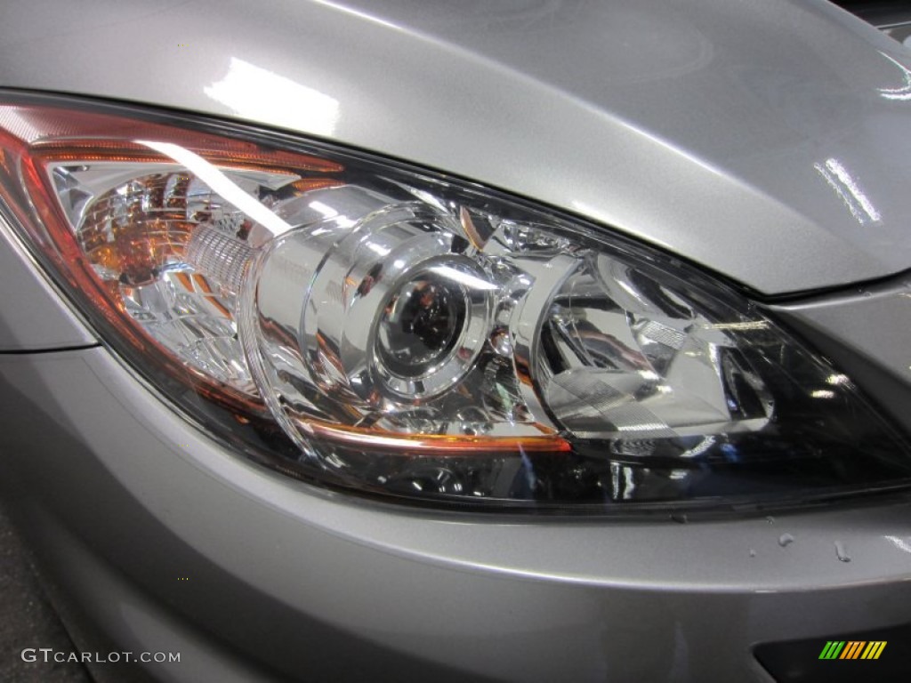 2011 MAZDA3 MAZDASPEED3 - Liquid Silver Metallic / Black photo #6