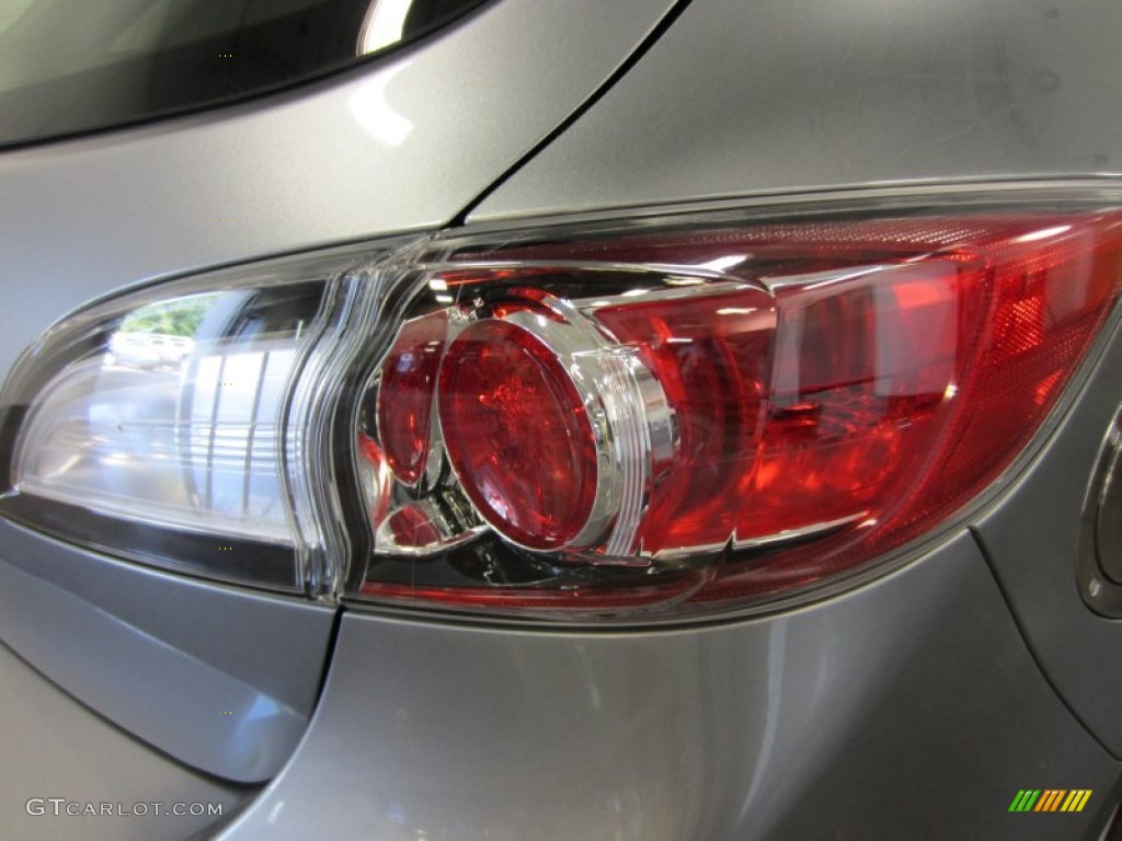 2011 MAZDA3 MAZDASPEED3 - Liquid Silver Metallic / Black photo #14